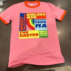 Target Pink and Orange pride tee